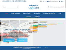 Tablet Screenshot of jurispericia.com
